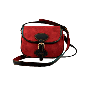 Bolso de ante burdeos Candela