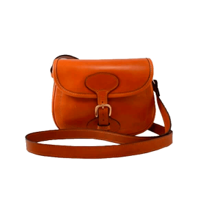 Bolso de cuero camel Candela